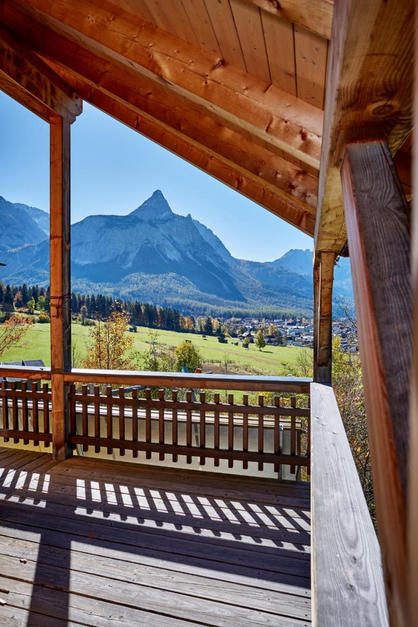 Ferienwohnung Haus Leonard Ehrwald Esterno foto